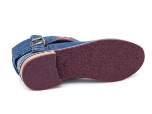 Botki  jeansowe damskie Lanqier   44C-263