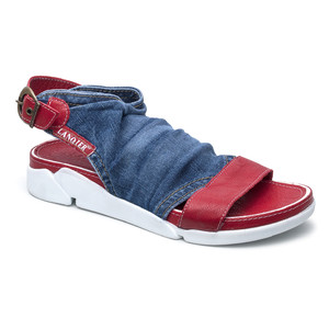 Buty jeansowe dżinsowe damskie Lanqier 40C-282