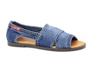 Buty jeansowe dżinsowe damskie Lanqier 42C-193