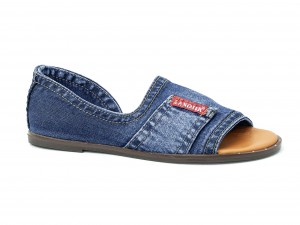 Buty jeansowe dżinsowe damskie Lanqier 42C-192
